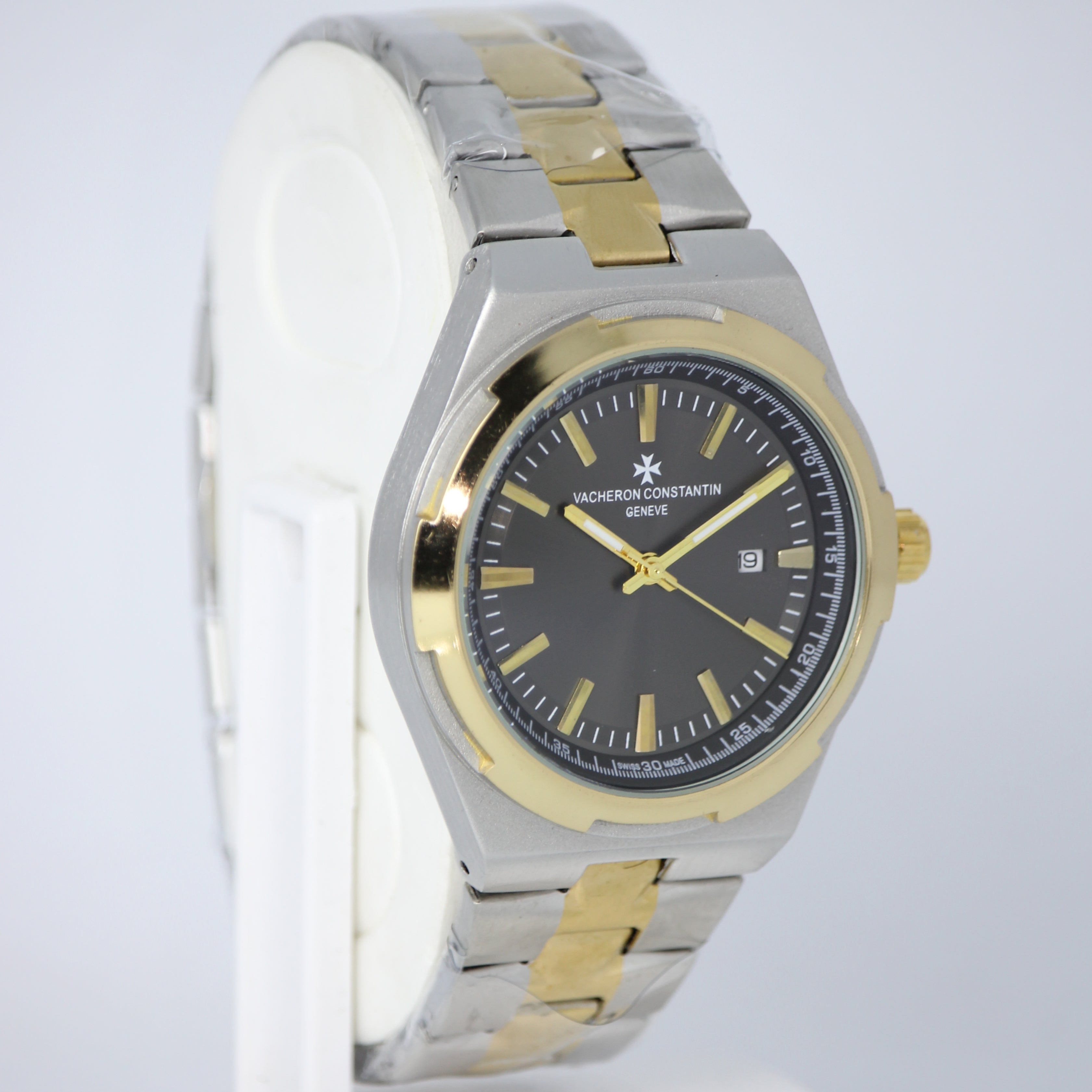 Vacheron Constantin Semi-Automatic Men’s Watch (BZ-ES01) - Two Tone Bracelet