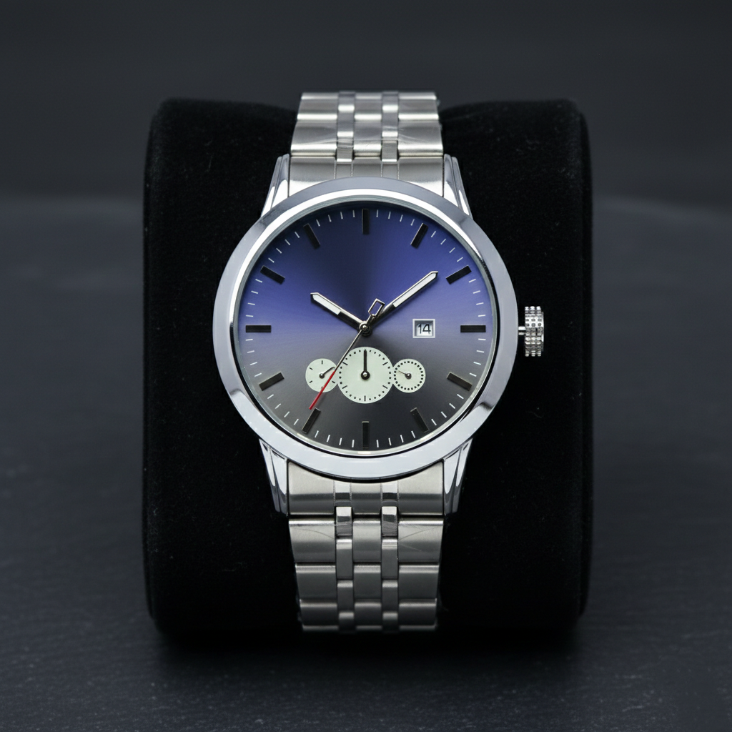 NAVIFORCE Men’s Quartz Watch (BZ-ES28) - Gradient Dial with Date