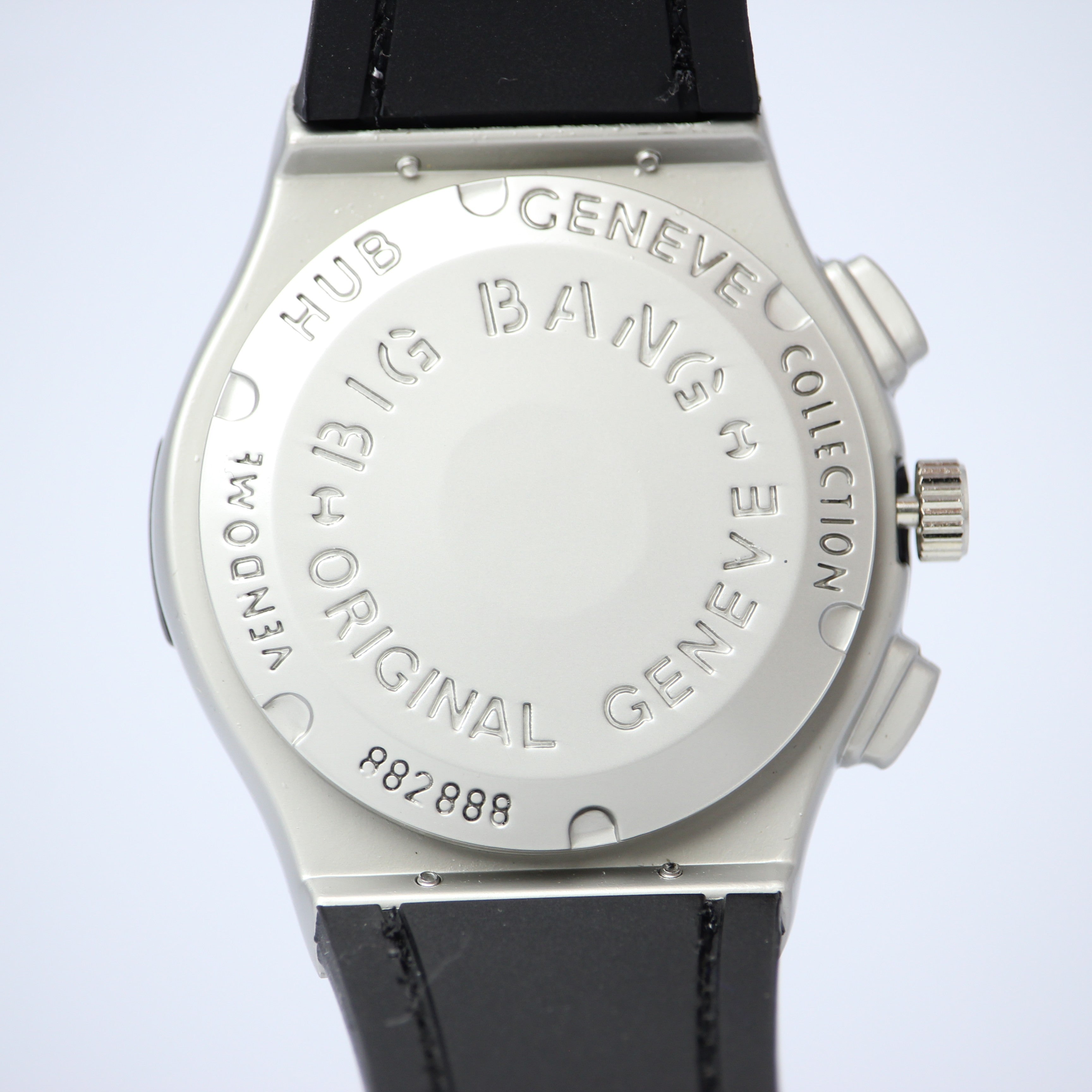 HUBLOT Men's Quartz Watch (BZ-FD01) - White Dial with Date