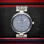 Crystal Time Men’s Quartz Watch (BZ-ES36) – Grey Dial Stainless Steel