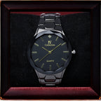 T2 Collection Men’s Quartz Watch (BZ-ES32) – Black Dial