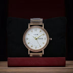 LEIX Men's Quartz Watch (BZ-ES23) - White Dial with Date & Day