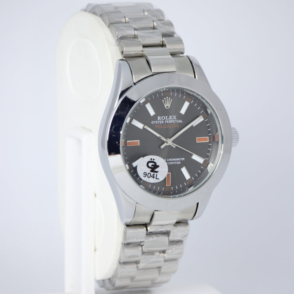 Rolex Oyster Perpetual Milgauss Men's Semi-Automatic Watch (BZ-ES40) - Grey Dial
