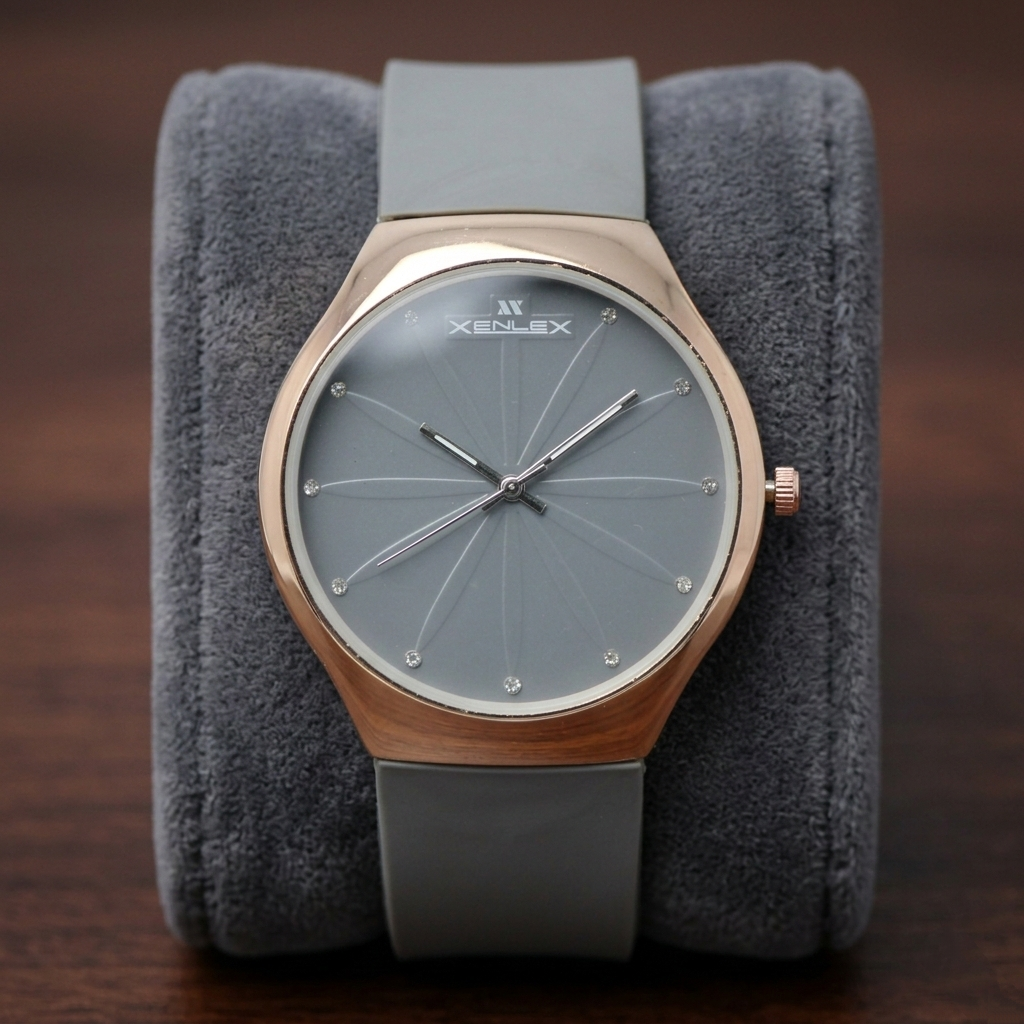 Xenlex Men’s Quartz Watch (BZ-FD13) – Grey Dial