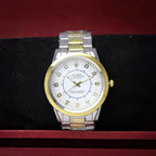 ROLEX Men’s Two Tone Watch (BZ-ES30) - White Dial Stainless Steel