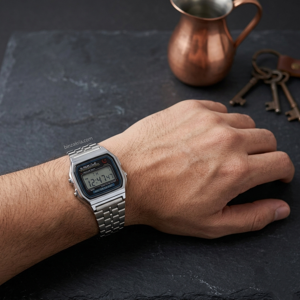 Orignal Al-Salah Classic Digital Unisex Watch (BZ-ES41) - Water Proof