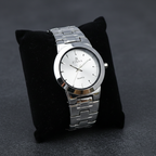 MSETA EIRNA Men’s Quartz Watch (BZ-ES17) – Silver Dial Stainless Steel