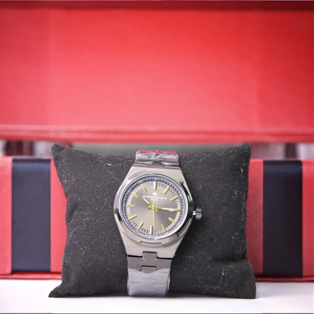 Vacheron Constantin Genève Semi-Automatic Men’s Watch (BZ-ES01) - Charcoal