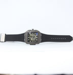 Hublot Men’s Quartz Watch (BZ-FD16) - Black Square Dial