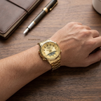 G-Shock Gold Edition Analog Digital Men’s Watch (BZ-ES42) - World Clock