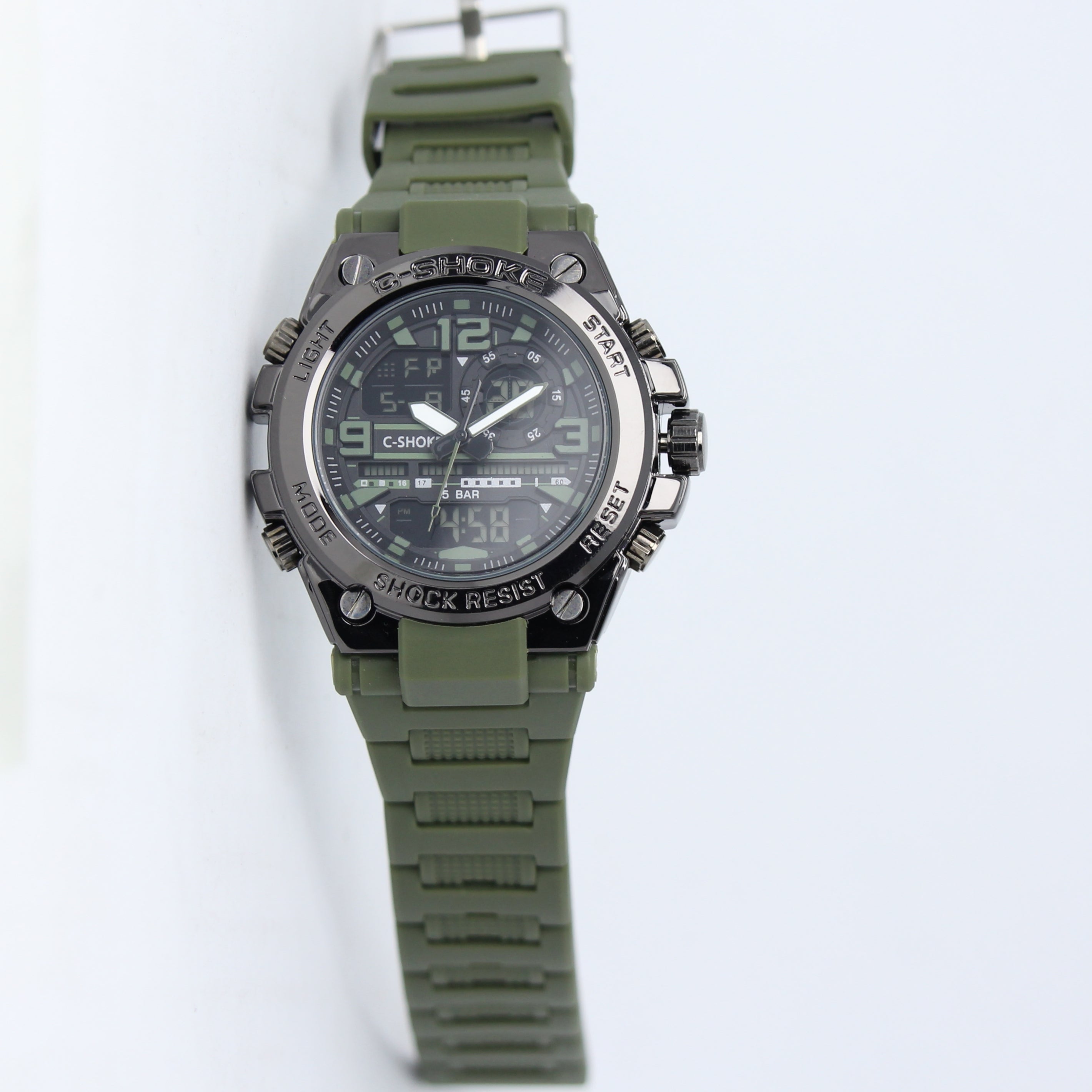 Original C-Shoke Made in Thailand Men's Watch (BZ-FD17) - Commando Green