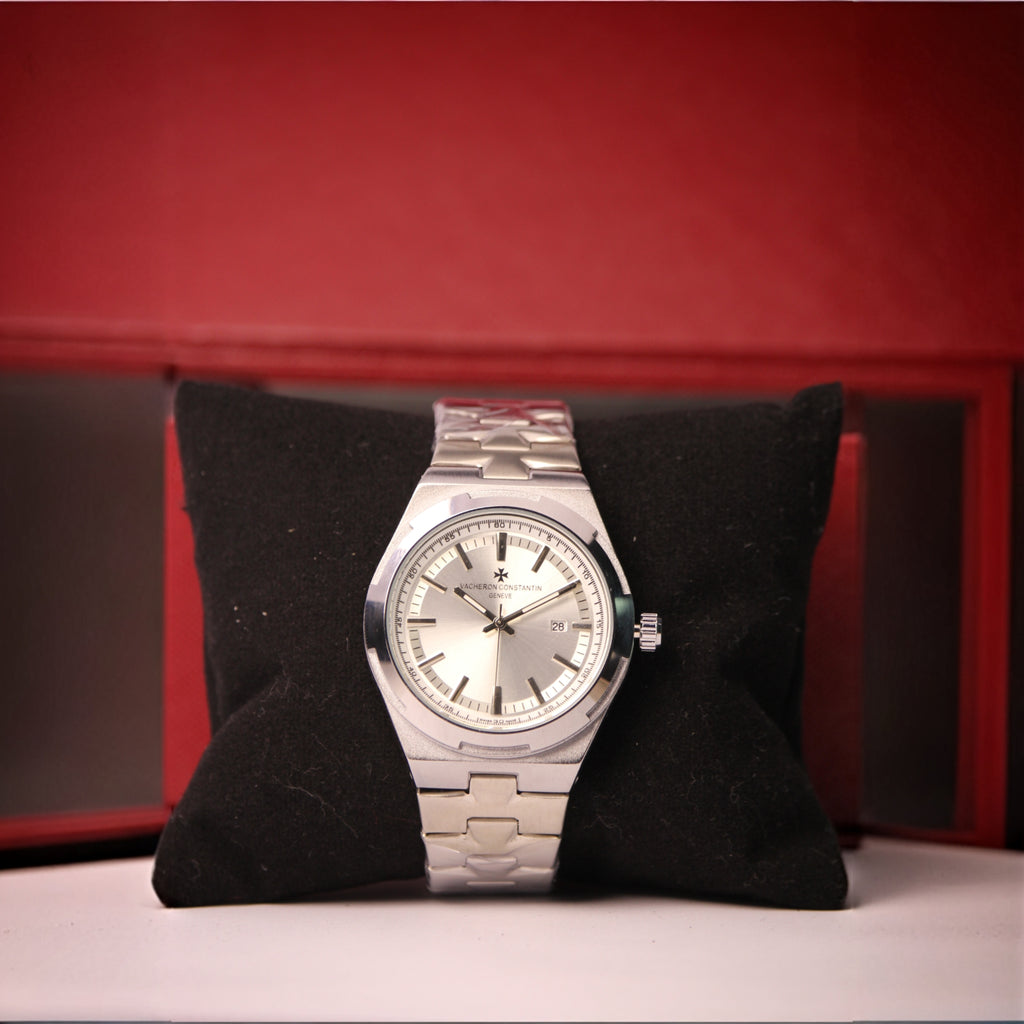 Vacheron Constantin Genève Semi-Automatic Men’s Watch (BZ-ES01) - Silver