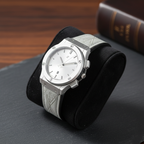 HUBLOT Men's Quartz Watch (BZ-FD01) - Grey Dial with Black Straps