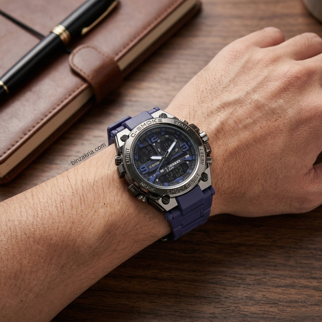 Original C-Shoke Made in Thailand Men's Watch (BZ-FD17) - Royal Blue