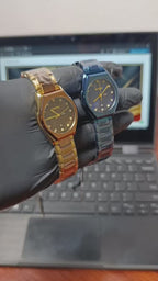 RADO (BZ-SS01) Blue Dial Stainless Steel Watch - Water Resist
